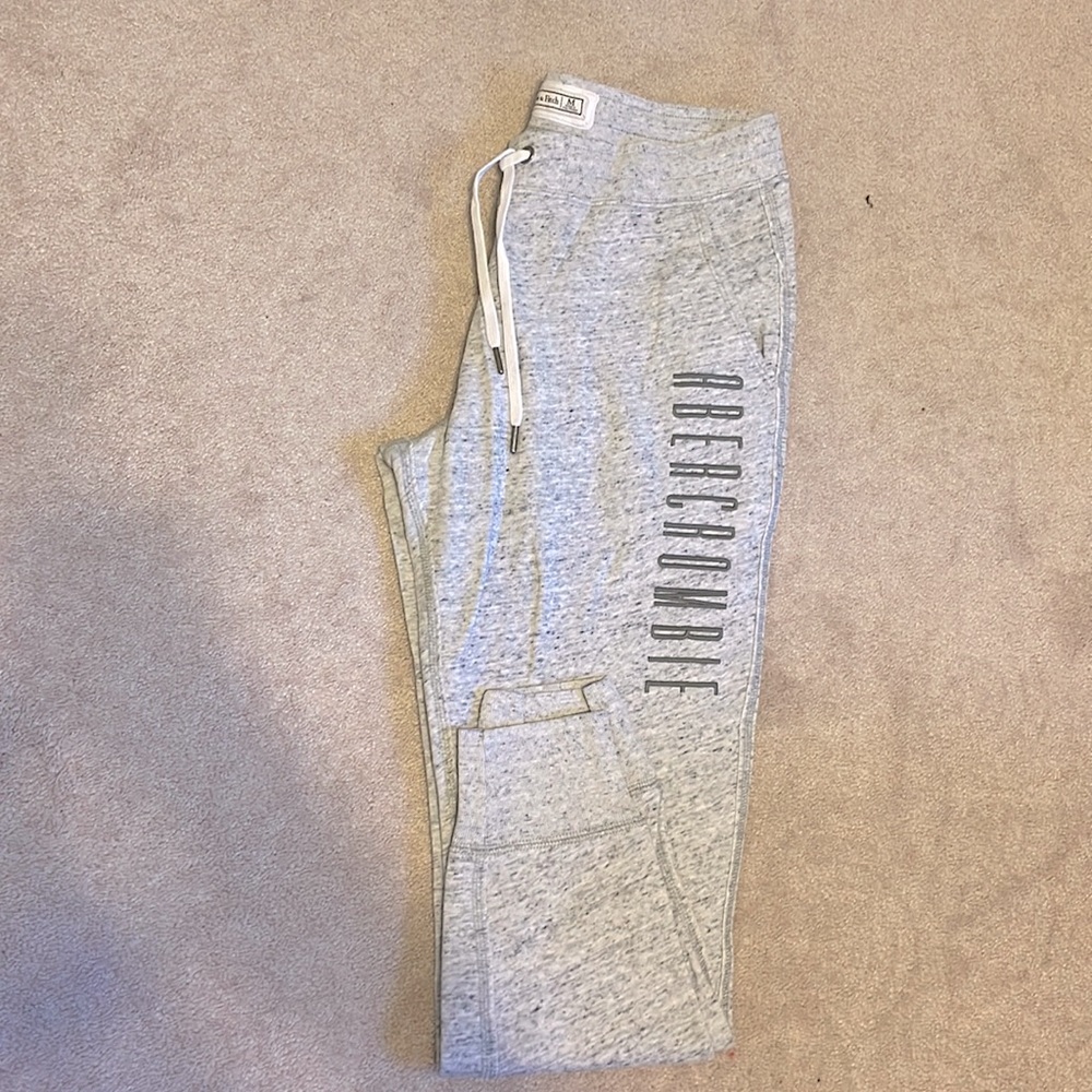 Gray joggers